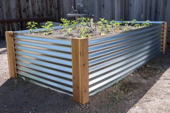 How To Build A Metal Raised Garden Bed – MK Library