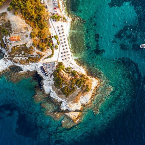 Thassos greece island beach aegean sea